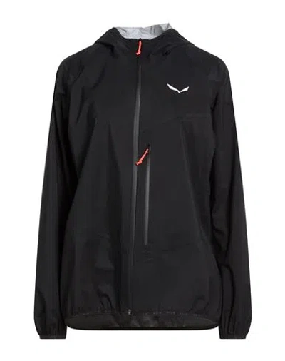 Salewa Agner Woman Jacket Black Size 12 Polyamide