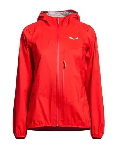 Salewa Agner Woman Jacket Red Size 10 Polyamide