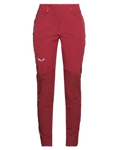 Salewa Agner Woman Pants Brick Size 4 Recycled Polyamide, Polyester, Elastane