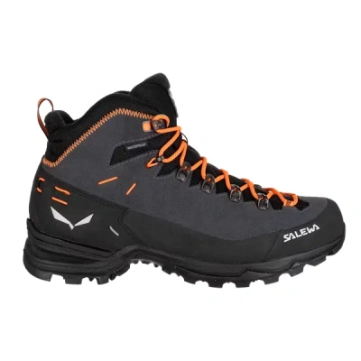 Salewa Alp Mate Winter Mid Wp Hiking Men's 12.5 Onyx Black Ankle Boots Zpo1680