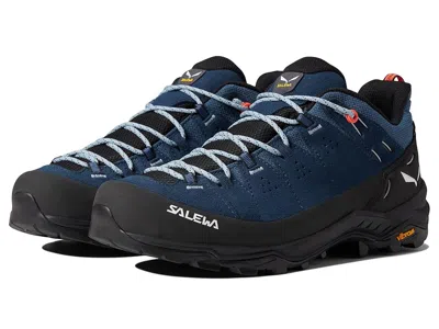 Salewa Alp Trainer 2 Gore-tex(r) Women's Shoes Dark Denim/black: 9 M In Blue