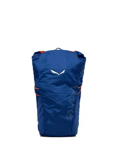 Salewa Chest-strap Backpack In Blue