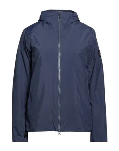 Salewa Fanes Woman Jacket Navy Size 10 Polyamide In Blue