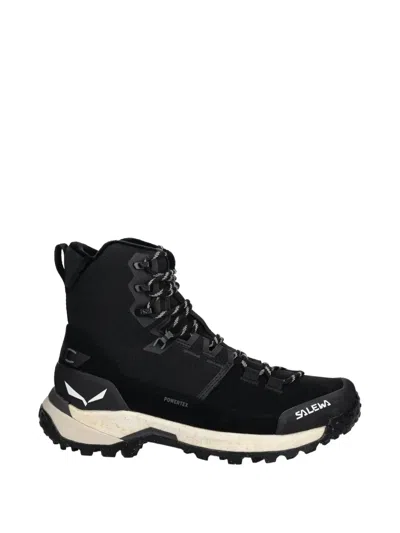 Salewa Lace-up Performance Footwear In Black