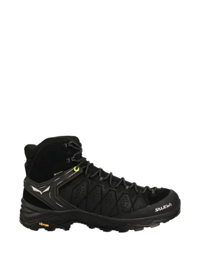 Salewa Mid-cut Boot In Black
