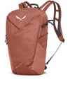 Salewa Logo-print Backpack In Red