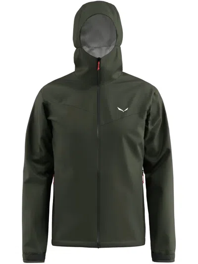 Salewa Puez 2.5l Ptx Jkt M In Green