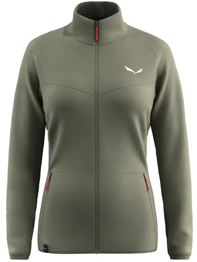 Salewa Puez Cammino Pl Jkt W In Green