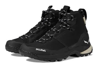 Salewa Puez Mid Ptx In Black
