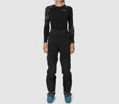 Salewa Sella Durastretch Hybrid Pant In Blackout