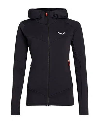 Salewa Sella Woman Jacket Black Size 12 Polyamide, Wool, Elastane