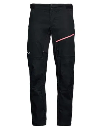 Salewa Vento Man Pants Black Size 30 Hemp, Recycled Polyester, Elastane