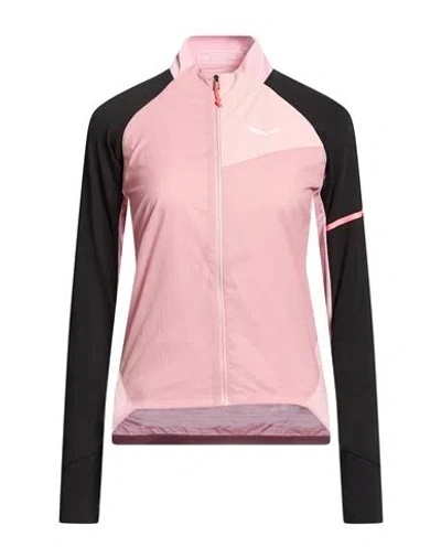 Salewa Vento Woman Jacket Pink Size 8 Lyocell, Wool, Polyamide