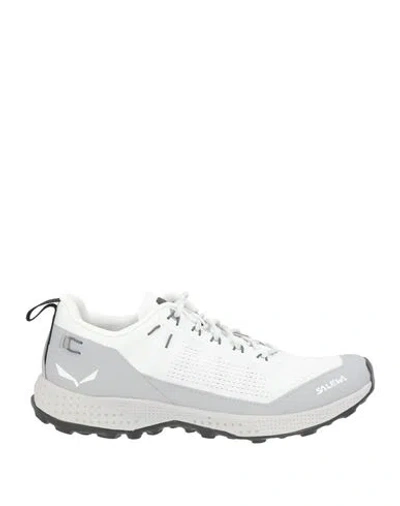 Salewa Woman Sneakers Light Grey Size 7 Technical Fibers In Gray