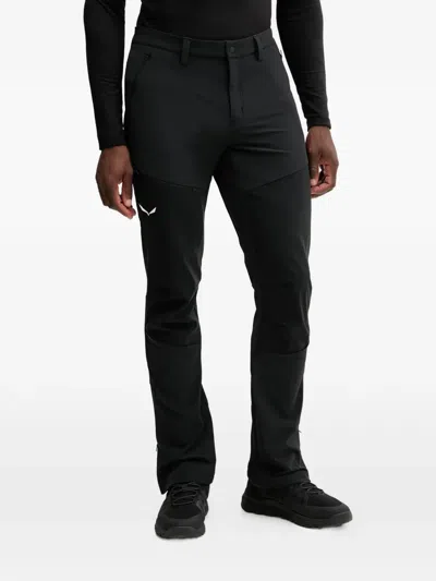 Salewa Zip Performance Trousers In Black