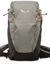 Salewa Zip Webbing Backpack In Gray