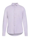 Sali & Tabacchi Man Shirt Garnet Size 16 Cotton