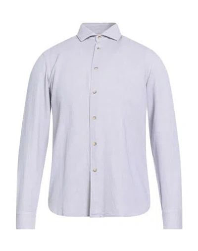 Sali & Tabacchi Man Shirt Khaki Size 15 Cotton In Sand