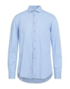Sali & Tabacchi Man Shirt Light Blue Size 17 ½ Cotton