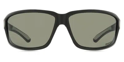 Salice 001 Rwp Nero/rw Nero Occhiali Da Sole Neri Per Uomo In Green
