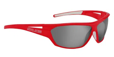 Salice 002 Rw 050 Men's Sunglasses Red Size 77