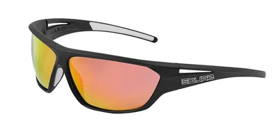 Salice 002 Rw Nero/rw Rosso Occhiali Da Sole Neri Per Uomo In Black