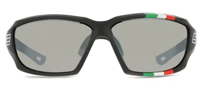Salice 003 Ita Nero/rw Nero Women's Sunglasses Black Size Standard