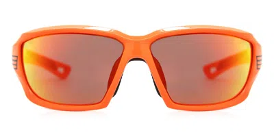 Salice 003 Rw Arancio/rw Rosso Occhiali Da Sole Arancioni Per Uomo In Orange