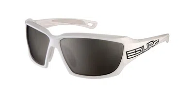 Salice 003 Rw Bianco/rw Nero Occhiali Da Sole Bianchi Per Uomo In White