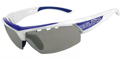 Salice 005 Crx B With Grigi Lens Bianco-blu/rw Blu Occhiali Da Sole Blu Per Uomo In Multi