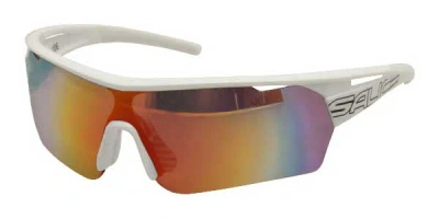 Salice 006 Rw Bianco/rw Rosso Men's Sunglasses White Size 138
