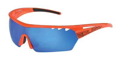 Salice 006 Rwx Arancio/rw Blu Occhiali Da Sole Arancioni Per Uomo In Pink