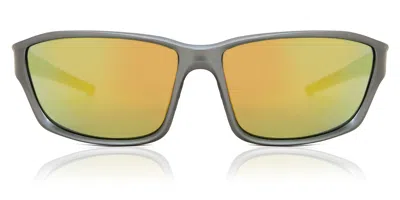 Salice 007 Rw Gun/rw Giallo Occhiali Da Sole Grigi Per Uomo In Gray