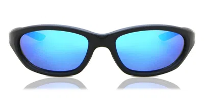 Salice 009 Rw Nero/rw Blu Men's Sunglasses Black Size Standard