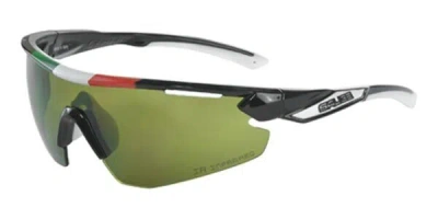 Salice 012 Ita Ir Nero/rw Blu Men's Sunglasses Black Size 140