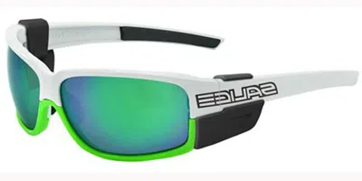 Salice 015 Rwp Polarized Bianco/rw Verde Men's Sunglasses White Size Standard