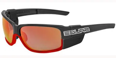 Salice 015 Rwp Polarized Nero/rw Rosso Men's Sunglasses Black Size Standard