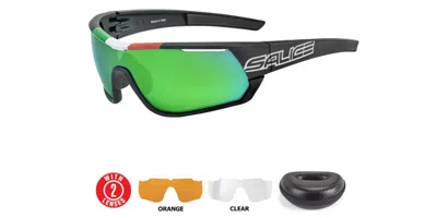 Salice 016 Ita Rwp Polarized 071 Cl Rwrad Men's Sunglasses Black Size 134 In Multi