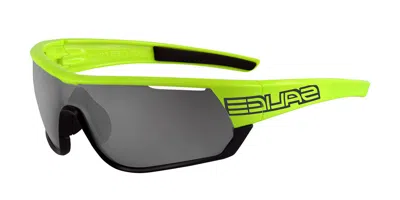 Salice 016 Rwx Lime/rw Nero Occhiali Da Sole Verdi Per Uomo In Green