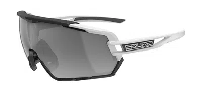 Salice 020 Rwx Bianco/rw Nero Occhiali Da Sole Bianchi Per Uomo In White
