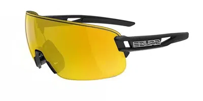 Salice 021 Rw Nero/rw Giallo Men's Sunglasses Black Size 137