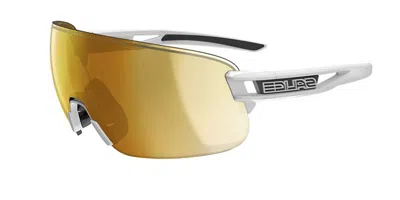 Salice 021 Rwp Bianco/rw Oro Occhiali Da Sole Bianchi Per Uomo In Orange