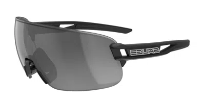 Salice 021 Rwx Nero/rw Nero Occhiali Da Sole Neri Per Uomo In Gray