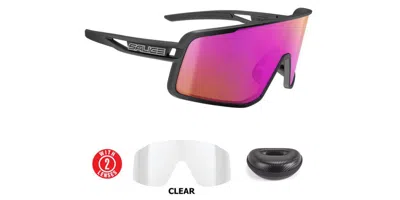 Salice 022 Rw 033 Cl Men's Sunglasses Black Size Standard In Multi