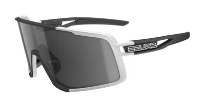 Salice 022 Rw Bianco/rw Nero Occhiali Da Sole Bianchi Per Uomo In Green