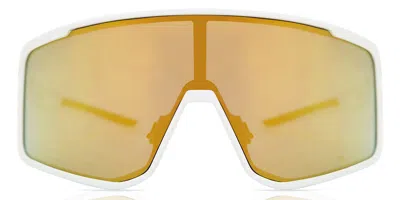 Salice 022 Rw Bianco/rw Oro Occhiali Da Sole Bianchi Per Uomo In White