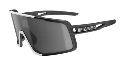 Salice 022 Rw Nero/rw Nero Occhiali Da Sole Bianchi Per Uomo In Gray