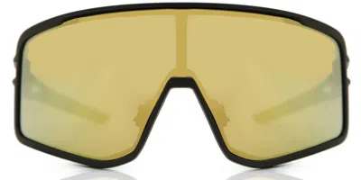 Salice 022 Rw Nero/rw Oro Occhiali Da Sole Neri Per Uomo In Black