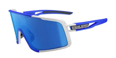 Salice 022 Rwx Bianco/rw Blu Occhiali Da Sole Blu Per Uomo In Blue