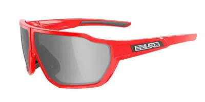 Salice 024 Q Rosso/rw Nero Occhiali Da Sole Rossi Per Uomo In Purple